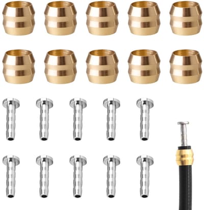 JHUBERS- Remslang Set - 10 Stuks - Compatibel met Shimano M506/M596/M615/M675/M7000/M8000/M9000 - Koper - Hoge Druk Bestendig - Betrouwbare Afdichting - Remonderdelen