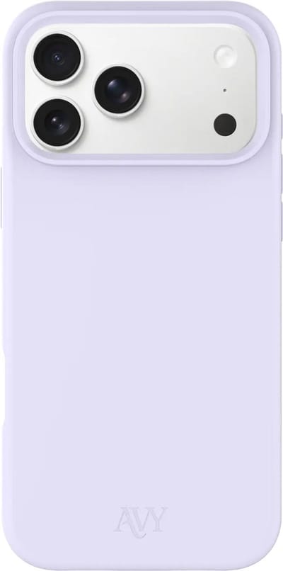 AVY Hoesje geschikt voor Apple iPhone 17 Pro | Compatibel met MagSafe | Back Cover | Liquid Silicone | Comfortabel in de Hand | Paars