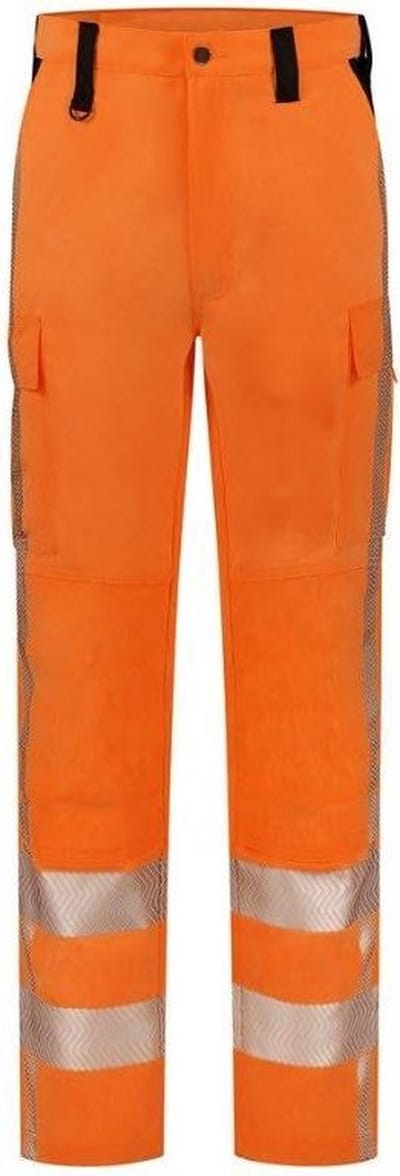 Santino Vick Hi-vis werkbroek (280gr/m2) - Fluor oranje | Grijs - 60