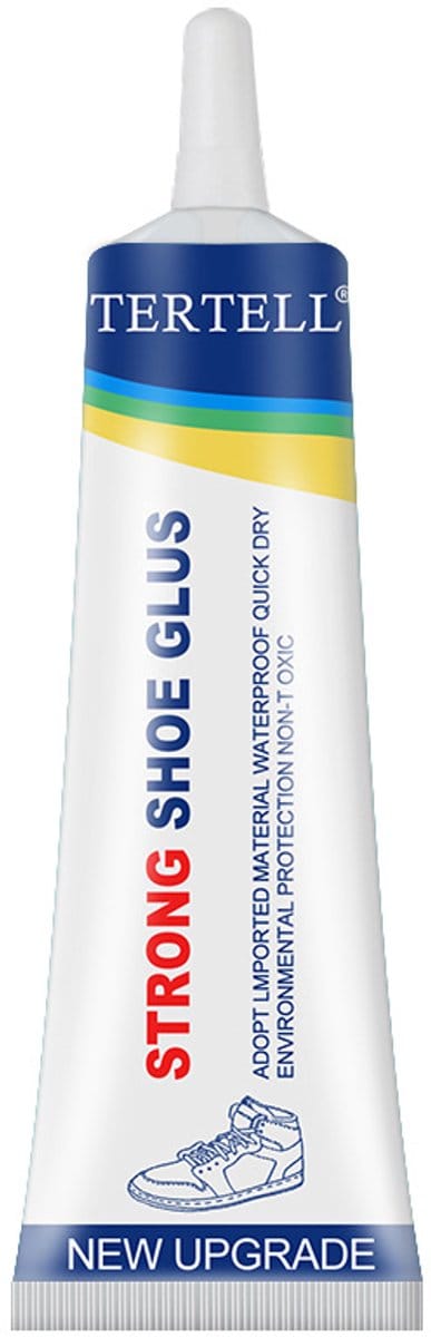 TLVX Schoenenlijm 60ML Tube / Transparant / Waterproof / Wasbaar / Snel en Goedkoop Zool en Randen Schoen Verlijmen / Geschikt voor Stof / Katoen / Vinyl / Leer / Kunstleer / Laars / Instappers / Slippers / Boots / Loafer / Pumps / Sandalen / Hakken