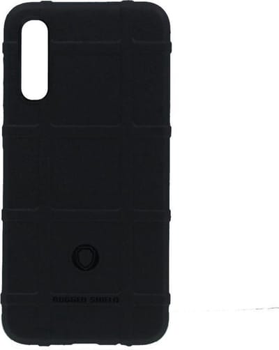 Shop4 - Geschikt voor Samsung Galaxy A50 Hoesje - Extreme Back Case Zwart