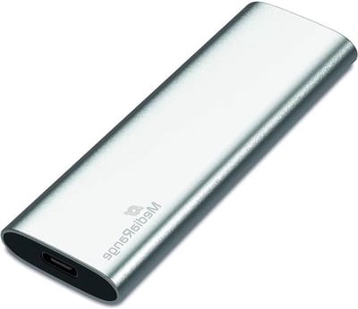 Externe SSD Schijf - Draagbare Opslag - Bestanden Overzetten - Snelle Gegevensoverdracht - 960 GB - Zilver