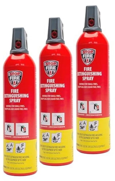 Premium brandblusspray voor auto, camping en huis - 3 x 750 ml