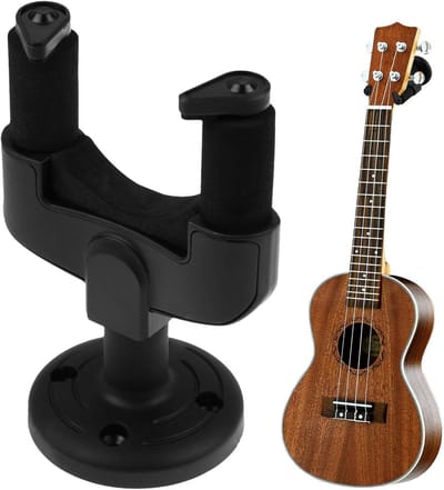 Gitaar Muurbeugel - Instrumentenhaak Hanger - Muziek Setup Organiseren - V-vormige Grip - 14 x 9.5 x 2 cm - Connect