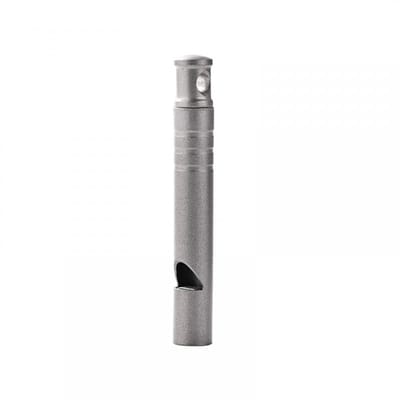 Dailygoods- Noodfluitje 120dB - Titanium Fluitje - Lichtgewicht Sleutelhanger - Sportcoach Fluitje - Draagbaar - Slijtvast en Corrosiebestendig