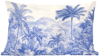Sierkussens - Kussentjes Woonkamer - 60x40 cm - Tropisch - Jungle - Blauw