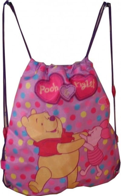 Winnie de Poeh en Knorretje zwemtas / gymtas 35cm