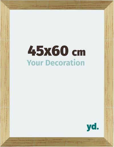 Your Decoration - Fotolijst 45x60 cm - MDF - Goud Glans - Mura