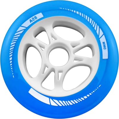 Skeeler Wielen - Vervangende Wielen - Outdoor Skaten - Hoge Rebound PU - 90mm 8 stuks - Blauw