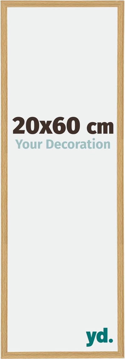 Your Decoration - Fotolijst 20x60 cm - Kunststof - Beuken Licht - Annecy