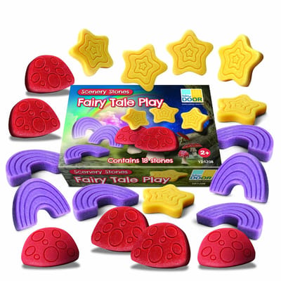 Yellow Door Scenery Play Stenen Sprookjes Fairy Tale