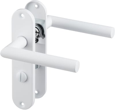 Calzio - WC-Slot Wit - Kort Rond Schild