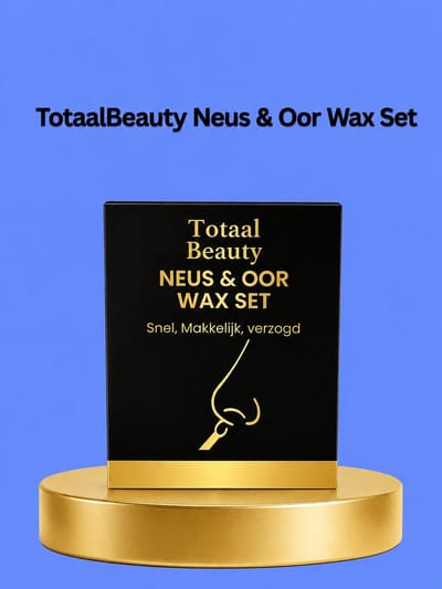 TotaalBeauty Neus & Oor Wax Set – Professionele Ontharingsset voor Neus- & Oorhaar – Snelle, Veilige & Effectieve Haarverwijdering – Langdurig Blij Resultaat – Voor een Verzorgde & Frisse Uitstraling
