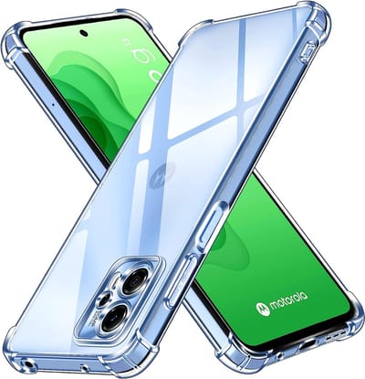 Casemania Hoesje Geschikt voor Motorola Moto G13 - G23 - G53 Transparant - Anti-Shock Hybrid Back Cover