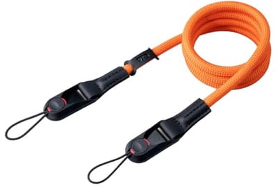 Verstelbare Quick Release Camerariem voor DSLR en Spiegelloze Camera's - Oranje