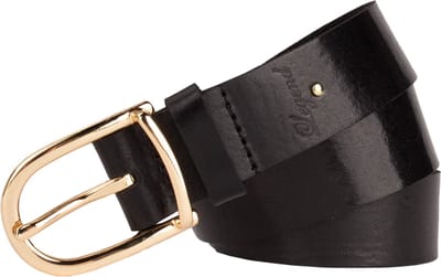 Legend Dames - Leren riem - Zwart - 80cm