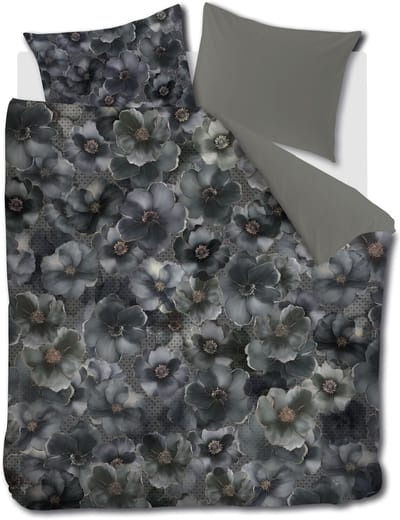 Kardol decorum dekbedovertrek - Tweepersoons - 200 x 200/220 cm - Grey Green