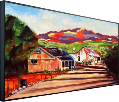 Infrarood Paneel Verwarming met Afbeelding 1200W (60x120cm) - Veilig en Energiezuinig