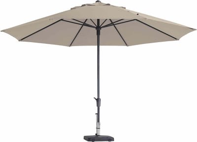 Parasol Rond 400 cm Ecru Madison Timor | Topkwaliteit parasol | 100% polyester doek | XXL parasol