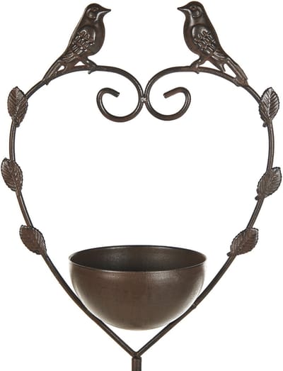 SPARROW - Vogelbadje - Bruin - IJzer