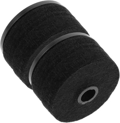Bekkenhoezen Set - Percussie Accessoires - Drum Onderhoud - Beschermt Tegen Slijtage - 2 Sets - Zwart