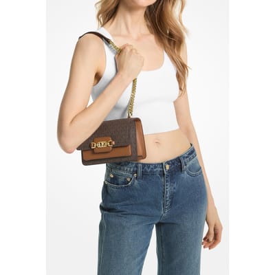 Michael Kors Extra Small Crossbody Brown/acorn Size: OS | Handbags Outlet | Dames | Bruin
