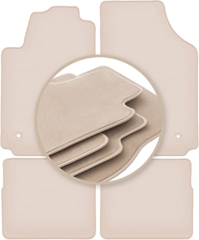 PREMIUM beige matten voor: Audi A2 hatchback 2000-2005