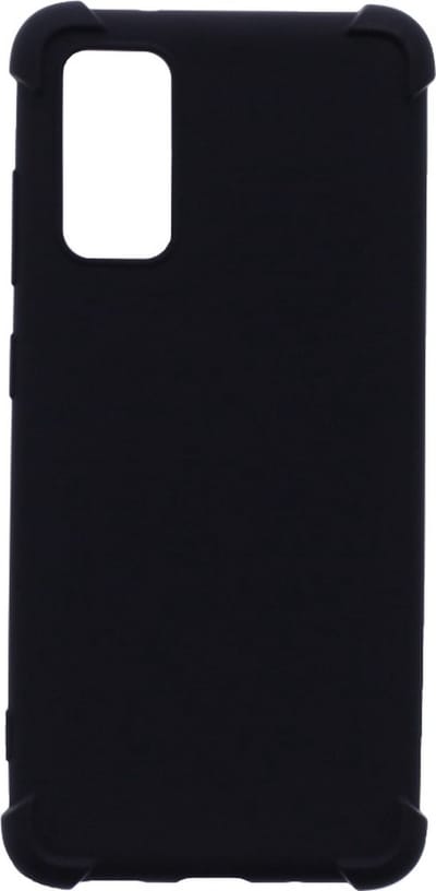 LuxeBass Hoesje geschikt voor Samsung Galaxy S20 - Anti Shock - Zwart
