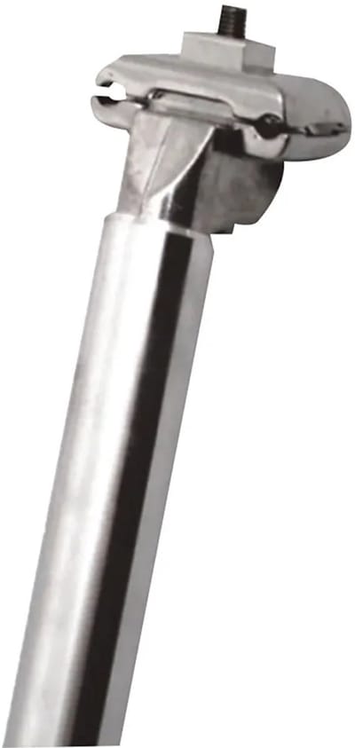 Promax 10 Mm Offset Zadelpen Zilver 300 mm / 27.2 mm