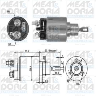 Magneetschakelaar, starter MEAT & DORIA 46030