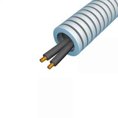 Snelflex flexibele buis VD draad 2x1,5mm - 16mm rol 100 meter (SF2X15ZZW)