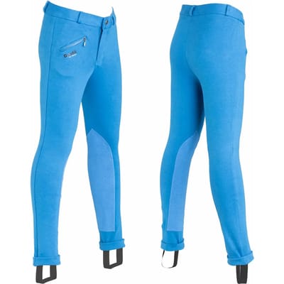 4-seizoenen broek in clarino voor kinderen Tattini Jodhpurs