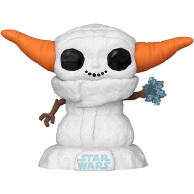 Beeldje Funko Star Wars: Mandalorian POP! Holiday Grogu SNWMN