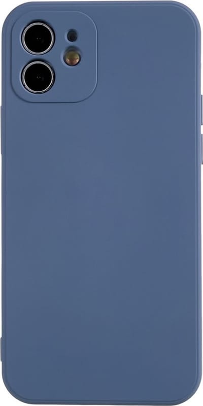 Coverup Hoesje - Geschikt voor iPhone 12 Hoesje - Coverup Colour TPU Back Cover - Slate Grey