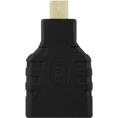 Qoltec HDMI-adapter A Vrouwelijk |   Micro HDMI D mannelijk