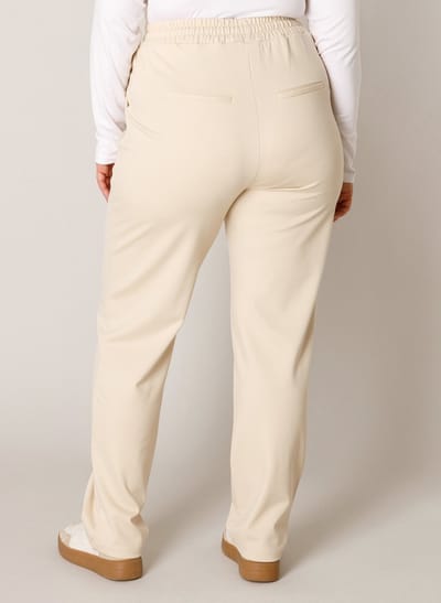 BASE LEVEL CURVY Yoanna Broek - Light Beige - maat 1(48)