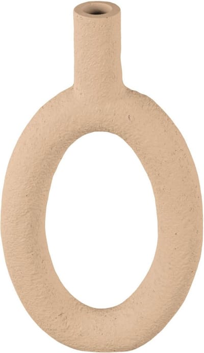 Present Time Vaas Ring - Zandbruin - 16,5x3,5x31cm - Modern