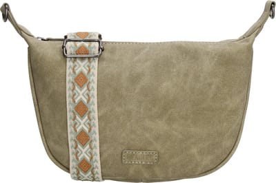 Beagles Malaga Crossbody Schoudertas - Trendy Schouderband - Lichtgroen