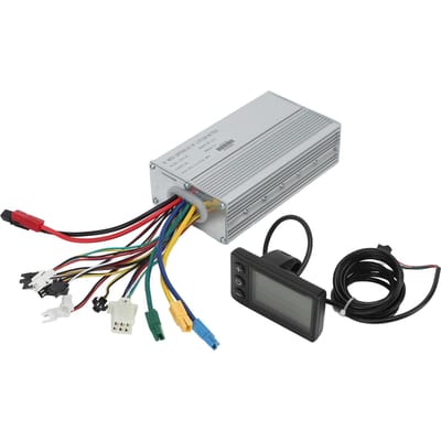 DC 36V48V Elektrische Scooter Fiets 30A Controller S866 LCD Display Paneel Kit voor 1000W Motor gray