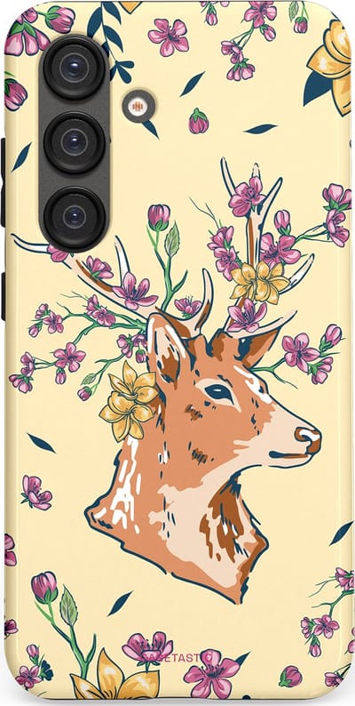 Casetastic Hoesje Geschikt voor Samsung S25 - Stijlvolle Beschermende Duo-layer Case - Woudwonder