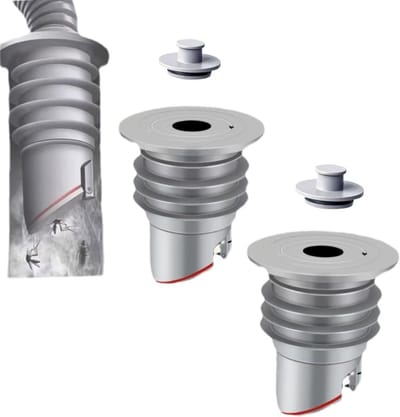 Geurremmende Afdichting voor Wasmachine Afvoerslang - 45-50 mm (2 Stuks)