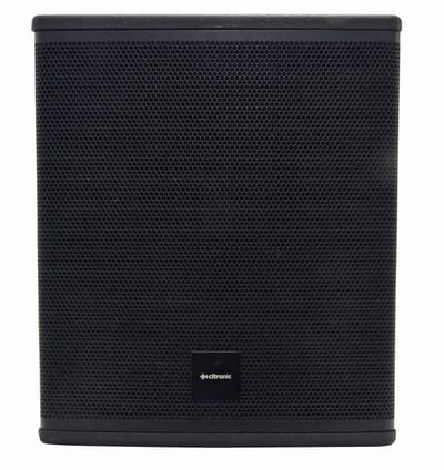 Citronic 178.122UK subwoofer 400 W Actieve subwoofer Zwart