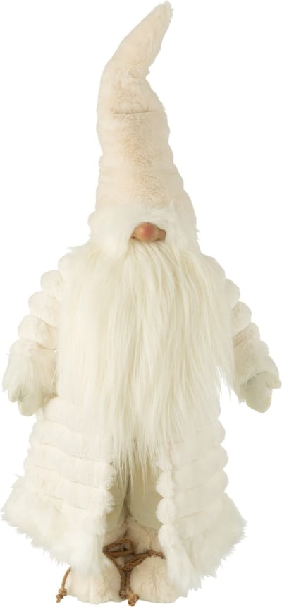 J-Line figuur kabouter Gewatteerde jas - textiel creme/bruin large