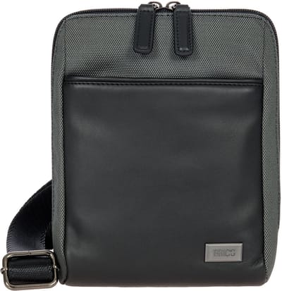 BRIC'S Schoudertas Slingtas Monza Shoulder Bag Grey / Black Grijs