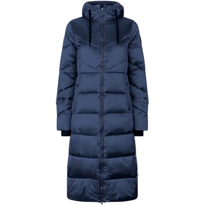 Kingsland FW25 KLMonica Dames Lange Waterdichte Rijjas Navy M
