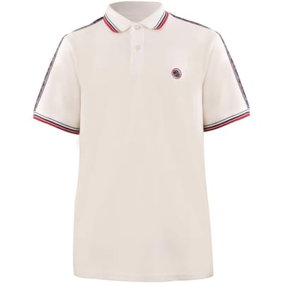 Pretty Green Heren Eclipse Regular Korte Mouwen Polo Shirt (Wit)