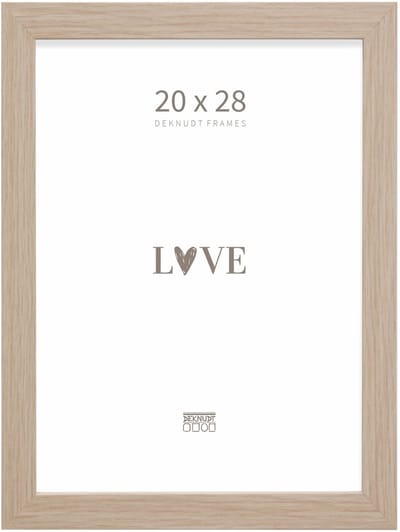Deknudt Frames fotolijst S45RJ1 - naturel eikkleur - hout - 20x28 cm
