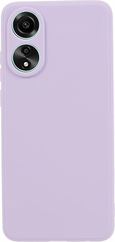 Coverup Hoesje - Geschikt voor OPPO A58 Hoesje - Coverup Colour TPU Back Cover - Lavendel