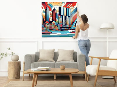 Kunstprint | Wanddecoratie | Dibond | 60 × 60 cm