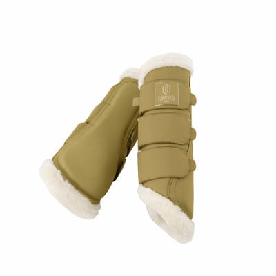 Eskadron FW25 Heritage Beenbeschermers Faux Leather-cardamom-M